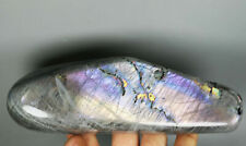 1.34lb Polished Nice Rainbow purple Flash Labradorite Crystal Spectrolite Reiki picture