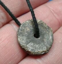 Ancient Roman Leaden Amulet Wheel 1st - 2nd century AD. picture