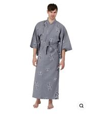 japanese kimono robe Men,VTG Cotton lightweight picture