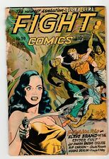 Fight Comics #39, UNRESTORED, very nice, good girl picture