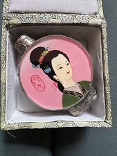 Vintage Asian Perfume Snuff Bottle Beautiful Lady Face (No Top) picture