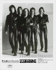 1984 Press Photo Scorpions, Music Group - lry28257 picture