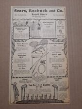 1928 Sears Roebuck & Co Newspaper Sports Ad Ted Ray Golf Clubs Swimsuit picture