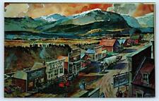 FAIRPLAY, CO Colorado ~ Artist's Conception of SOUTH PARK CITY 1959  Postcard picture