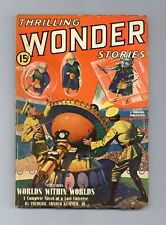 Thrilling Wonder Stories Pulp Mar 1940 Vol. 15 #3 VG picture