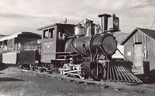 RPPC Rio Grande The Montezuma Train Western Railroad Depot Photo Postcard D43 picture