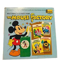 WALT DISNEY RECORD STORIES FROM THE MOUSE FACTORY DISNEYLAND - 3808- Used picture