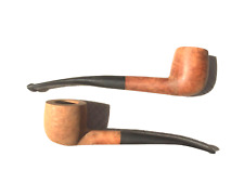 Unfinished small briar pipe duo picture