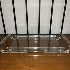 Magnificent Large Art Deco Lucite Tray Crafted In A Rare Unique Style-Vintage picture
