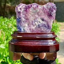 178G Natural Purple berry fluorite Mineral Crystal Specimen/Inner Mongolia picture