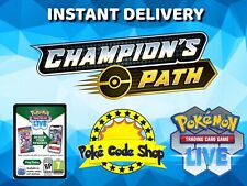 CHAMPION'S PATH LIVE CODES Pokemon Booster Online Code INSTANT QR EMAIL DELIVERY picture