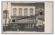 RPPC Canaday's Drug Store GUNNISON CO Colorado Vintage 1911 Real Photo Postcard picture