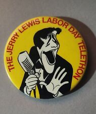 Jerry Lewis MDA Labor Day Telethon  Pin 3” 1980 picture