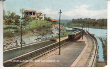 Moosic Pa Pennsylvania - Laurel Line at Rocky Glen Park  -  Postcard - 1910 picture