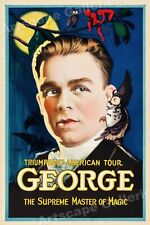 1920s George Supreme Master of Magic Vintage Style Magic Poster - 24x36 picture