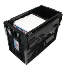 BCW Short Comic Book Bin Heavy Duty Stackable Plastic Box Holds 150 Bagged BCW  picture