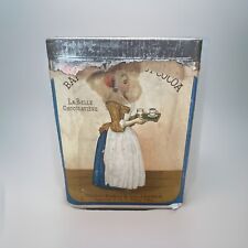 Vintage Paper Label Early Walter Baker Breakfast Cocoa Tin 1/2 lb Net Canister picture
