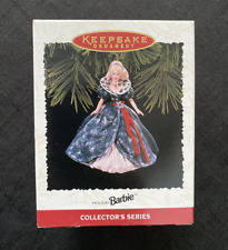 Vintage 1995 Hallmark Keepsake Barbie Holiday Barbie Collector Ornament - NIB picture