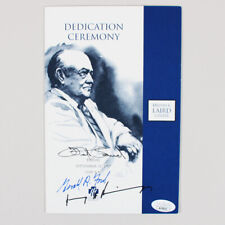 President Gerald Ford Signed Program w/ Henry Kissinger etc. – COA JSA picture