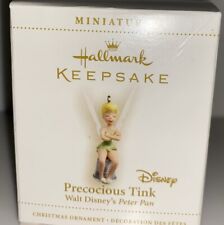 Disney Precocious Tink Tinkerbell Peter Pan MINI Hallmark Keepsake Ornament 2006 picture