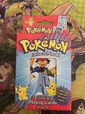 Vintage 1999 Nintendo POKEMON Playing Cards Collector Edition Tin *See Photos* picture