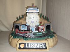 Lionel 100th Anniversary Lionelville Railroad Station Alarm Clock w/Train picture