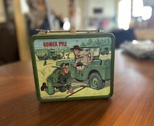 Vintage 1966 Gomer Pyle Metal Lunch Box No handle No thermos picture