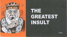 New OOP The Greatest Insult Chick Publications Tract - Jack picture