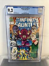 Infinity Gauntlet #5 CGC 9.2 (1991) - Galactus 11/91 White Pages picture
