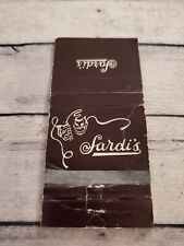 Vintage Matchbook Sardi's Restaurant New York City NY 60's 17 picture