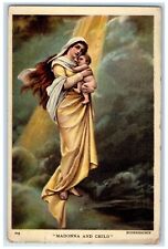1908 Madonna And Child Bodenhausen Toledo Ohio OH Posted Antique Postcard picture