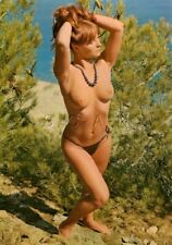 Org 1960s-80s French Nude Risque PC- Blond- Bikini- Naturisme- Ile Du Levant picture