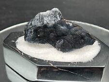 Merlinite Druzy Quartz with Psilomelane specimen drusy New Mexico picture
