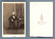 Camille Silvy, London, Lord Palmerston Vintage CDV Albumen Print Albumi Print picture