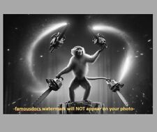Funny Monkey Juggling Chainsaws PHOTO Crazy Circus Freak Art Print picture