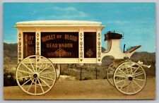 Postcard Dead Wagon Bucket of Blood Virginia City Nevada picture