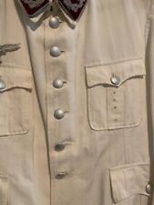 WW2 GERMAN LUFTWAFFE OFFICER'S WHITE TUNIC JUDICIAL OFFICIAL RARE MINT picture
