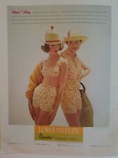 1959 women's White Stag sportswear Lowenstein signature Everglaze fabric ad picture