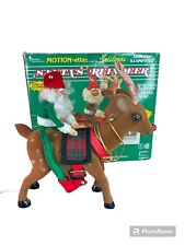 Telco Motion-ettes Of Christmas Animated Rudolph Santas Reindeer 1990 picture