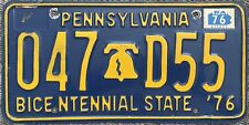 1976 EXPIRED Pennsylvania License Plate  picture