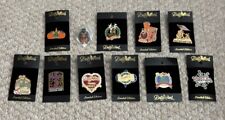 Vintage Set of 11 DollyWood Theme Park Holiday Souvenir Trading Pins picture