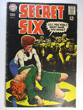 Secret Six #6, Victim Is A Killer, VG, 4.0, White Pages picture