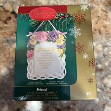 Heirloom Ornament Collection “Friend