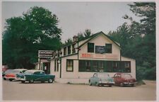 Vintage Postcard Cozy Corner Restaurant Wells Maine Old Cars picture