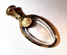 Antique Cut Crystal and Gold Vermeil Perfume Flacon picture