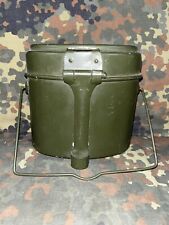 Post WW2 German Uniform Mess Tin Kit Wehrmacht Style Matching Top & Bottom picture
