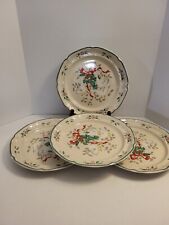 Marmalade Christmas International China Set Of 4 Geese Holly Large Plates  picture