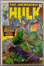 Incredible Hulk #119 Maximus Mad Herb Trimpe Inhumans Marvel Comic 1969 3.5-4.5 picture