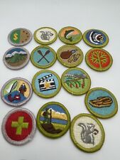 Vintage Boy Scouts BSA Merit Badge Lot Assorted Merit Badges picture
