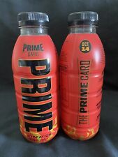 The Prime Card Misfits Prime Hydration Red Bottle picture